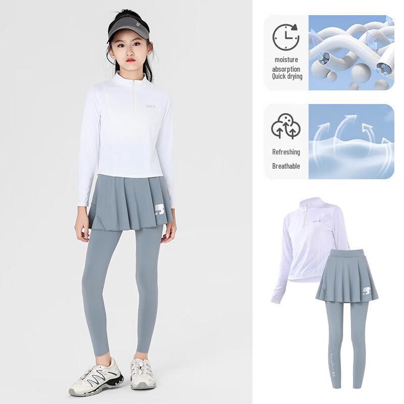 

Moonkids Girls Quick-Dry Athletic Training Set 130
