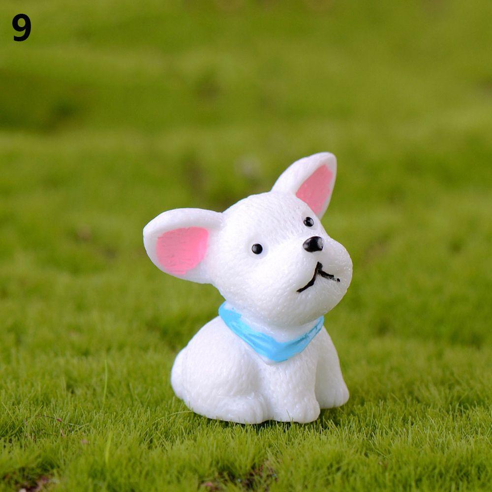 Mini White Bear Polar Bear Figurines Simulation Home Micro Landscape Garden Miniatures Animal Home Decor Accessories