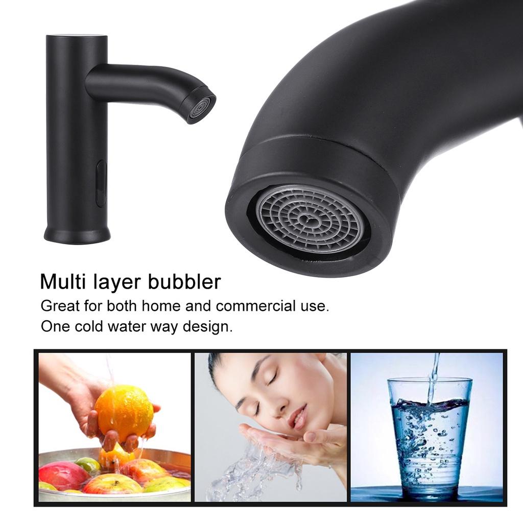 DC6V Sink Faucets Automatic Infrared Sensor Faucet Water Tap Deck Mount Smart Touch Hands Free Inductive Water Tap Kitchen