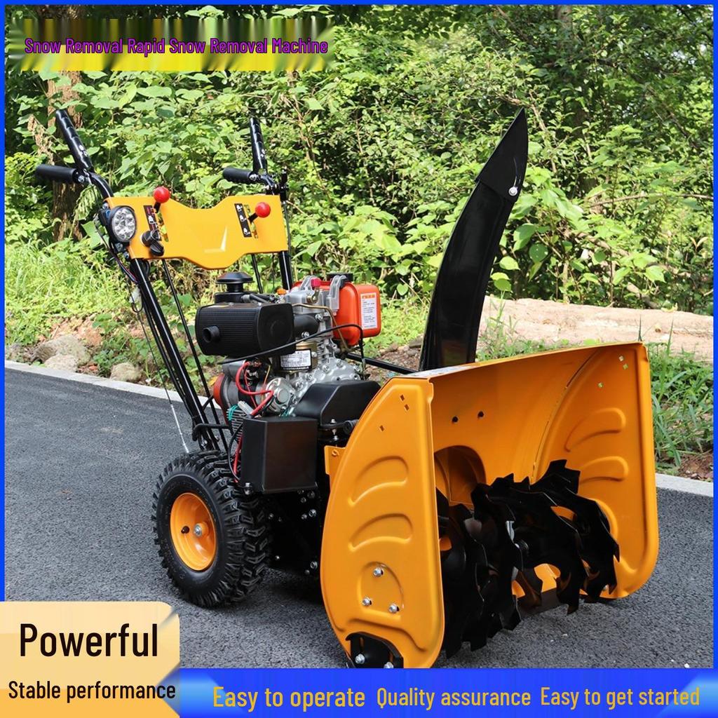 15 HP Snow Blower: Front-of-Shop City Road Snow Removal Machine