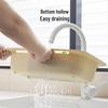 Retractable Double-Layer Kitchen Sink Draining Basket