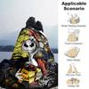 1pc, Cozy Home Decor: Jack Skellington's Festive Split Design Blanket Perfect Gift for Bedroom, Living Room, Travel, Camping, Car