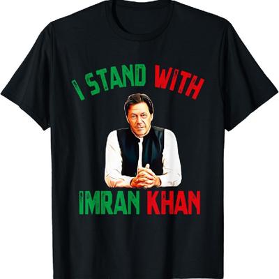 Imran Khan PTI Partei Pakistan Unterstütze Freiheit T-Shirt