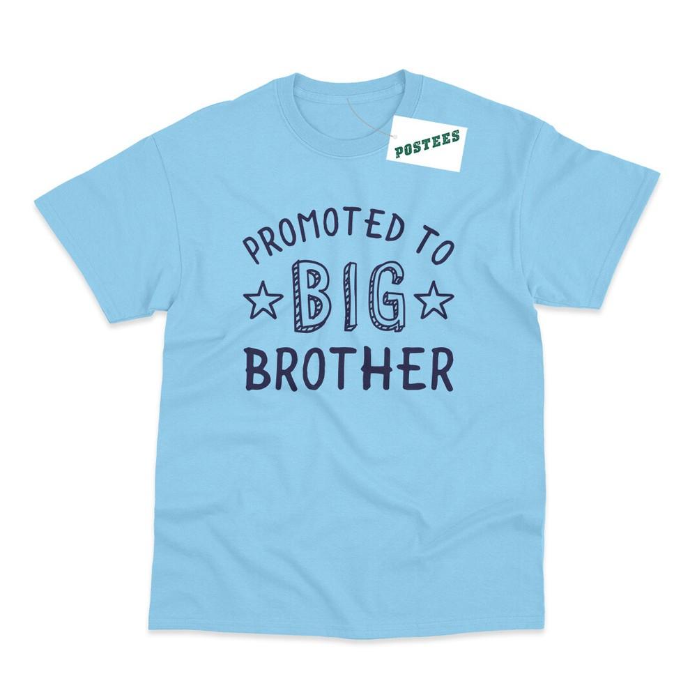 Promoted to Big Brother Kid's Printed Pregnancy Announcement T-Shirt