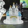 3D Princess Castle DIY Cake Mold Three-dimensional Castle Silicone Mold Diy Crystal Epoxy Glue Antique Silicone Mold Cake Mold