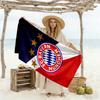 Fc Bayern München E.v Fan Beach Towel Soft Durable Quick-Dry Comfortable Lightweight Suitable for Swimming, Gym, Camping, Yoga Vacation