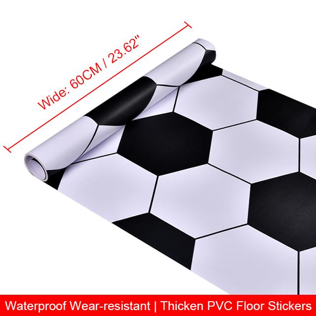 5M PVC Waterproof Floor Sticker Self-adhesive Thicken Wall Sticker Non-slip Wear-resistant Kitchen Wall Oil-proof Stickers
