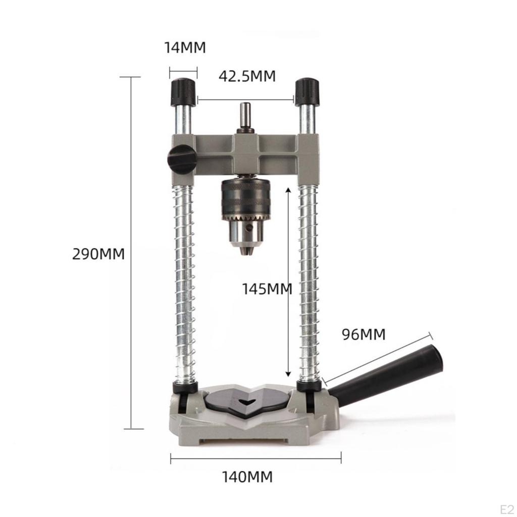 MultiAngle Angled Drill Stand | Precision, Guide with Chuck, for carpentry