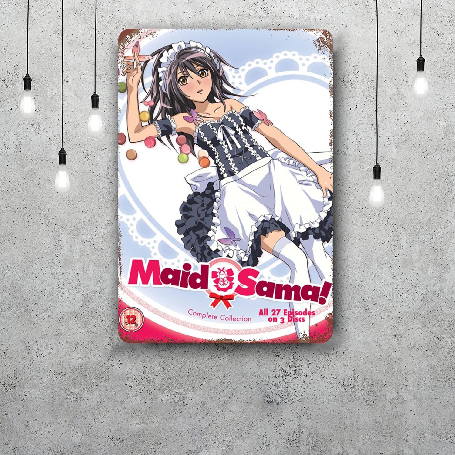 

maid sama Decor Poster Vintage Tin Sign Metal Sign Decorative Plaque for Pub Bar Man Cave Club Wall Decoration 20x30cm（7.8x11.8inch）