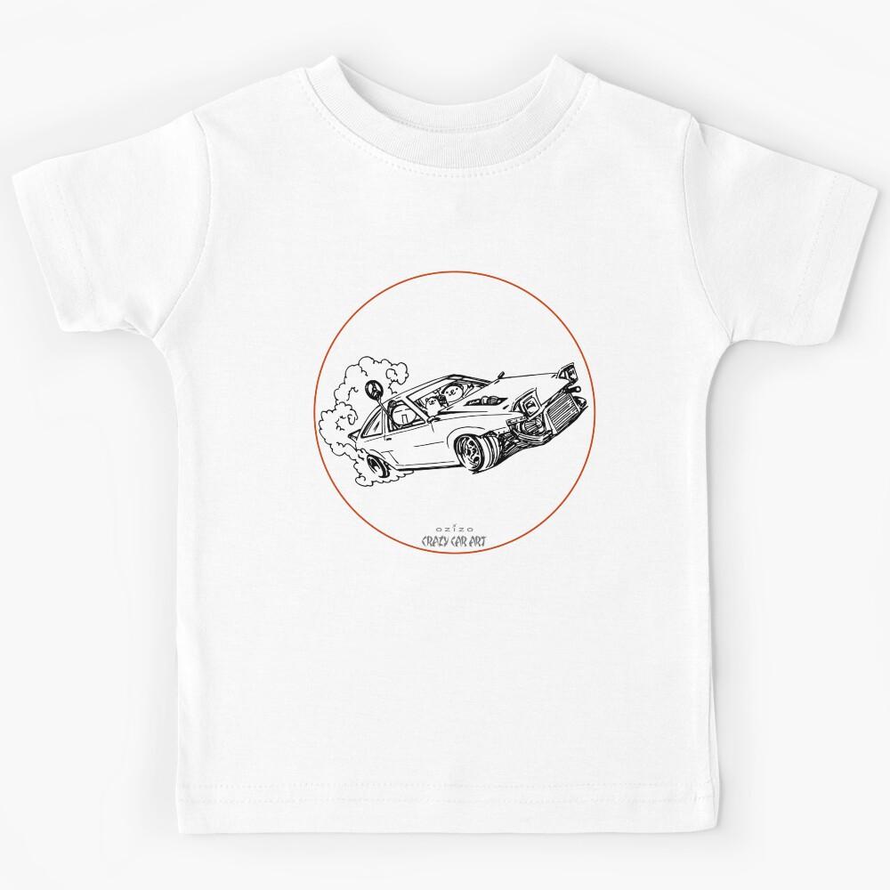 Crazy Car Art 0115 Kids T-Shirt 110