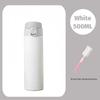500ml Edelstahl Thermobecher Outdoor Thermosbecher Tragbare Vakuumflaschen Kalt und Heiß Thermoflasche Kaffeebecher Wasserflasche
