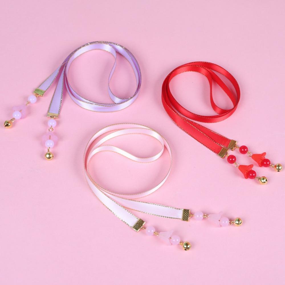 Chinese Style Girls DIY Ponytail Braids Colorful Braiding Hair Strings Princess Hair Braids Rope
