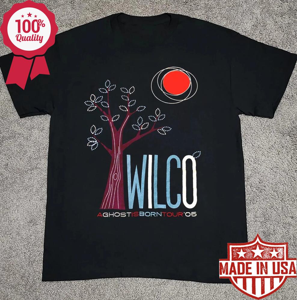 Wilco ‘A Ghost Is Born Tour ‘05’ Band T Shirt Size S-5XL Unisex T-Shirt M