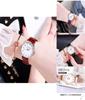 Fashionable Trendy Ladies' Night Light Watch Decorative Quartz Dial Casual Style Rose Gold Starry Sky Dial Non-waterproof