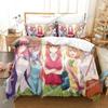 Anime Quintessential Quintuplets 3D NEW Duvet Cover Pillowcase Bedding Set Adult Boy Girl Bedroom Decoration Single Double Large