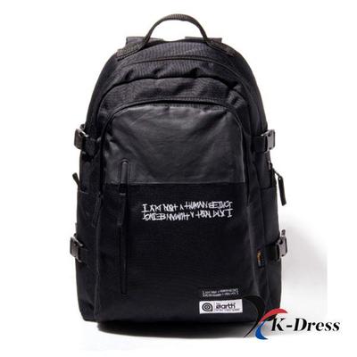 Mochila de viagem unissex diária MAMMUD BLACK para estudantes, bolsa para laptop para profissionais