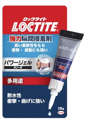 LOCTITE Power Gel Super Strong Instant for Use On Vertical Surfaces Without Tipping Highly and and Versatile Adhesive, 10g, Over. Flexible, Shock-