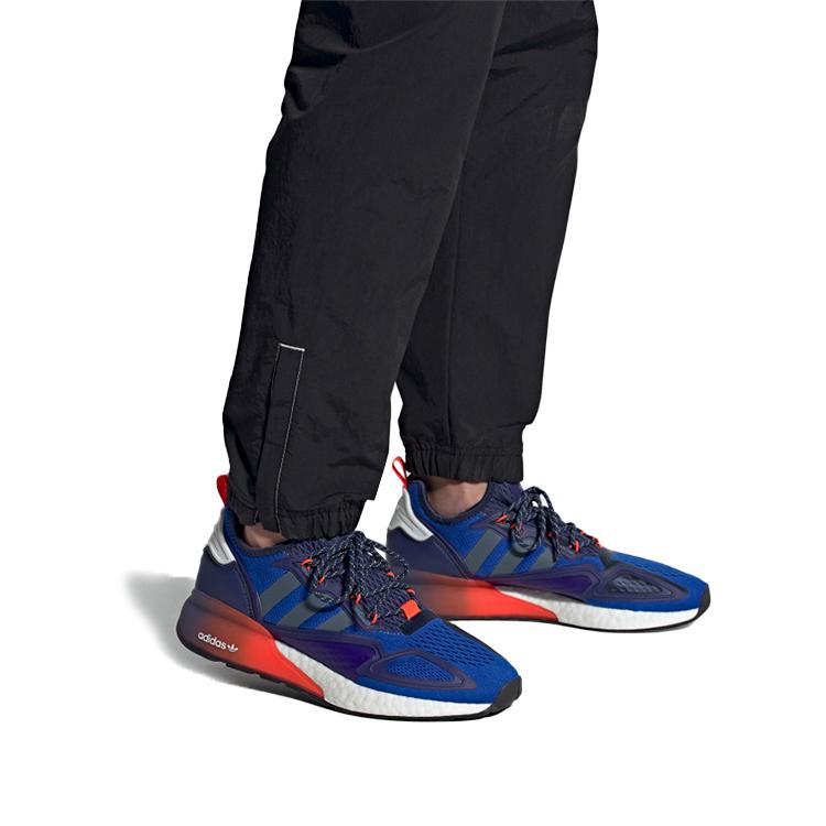 Adidas Кроссовки унисекс ZX 2K Boost Blue Tech Indigo Legacy-Blue