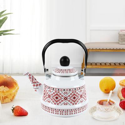 Enamel Tea Kettle Picnic Pot Teapot Water