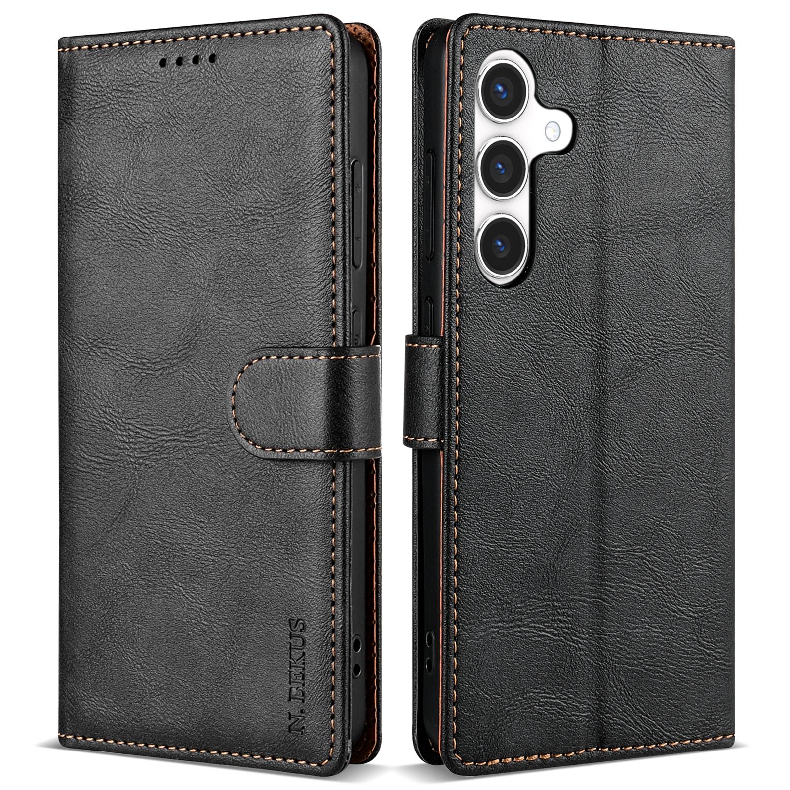 

Чохол-книжка зі шкіри для Samsung Galaxy A14 4G/5G Black