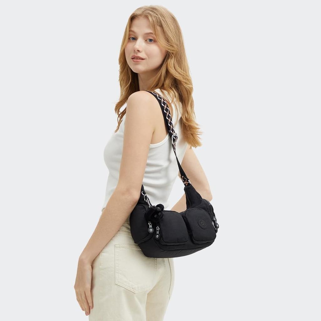Kipling RIKKA S Black Cross Web KI43331ES 5L