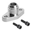 Kit Adaptateur de Bride de Vidange de Retour d'Huile Turbo AN10 Pour Turbos Mitsubishi Série TD04-TD06 / IHI RHF4 RHB4 RHB5 KKK K03 K04