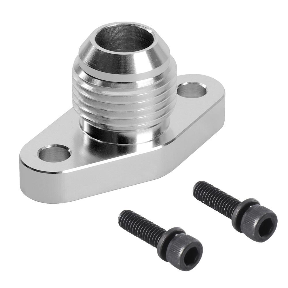 Kit Adaptateur de Bride de Vidange de Retour d'Huile Turbo AN10 Pour Turbos Mitsubishi Série TD04-TD06 / IHI RHF4 RHB4 RHB5 KKK K03 K04