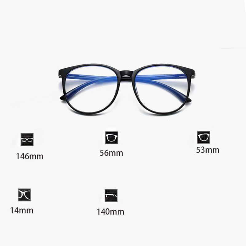 Прозрачная оправа для компьютерных очков для женщин и мужчин — фото 4