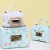 Cartoon Pattern Warm Parrot Carrier Bag Thicken Large Space Bird Travel Cage Windproof with Window Hamster Outdoor Bag Outside