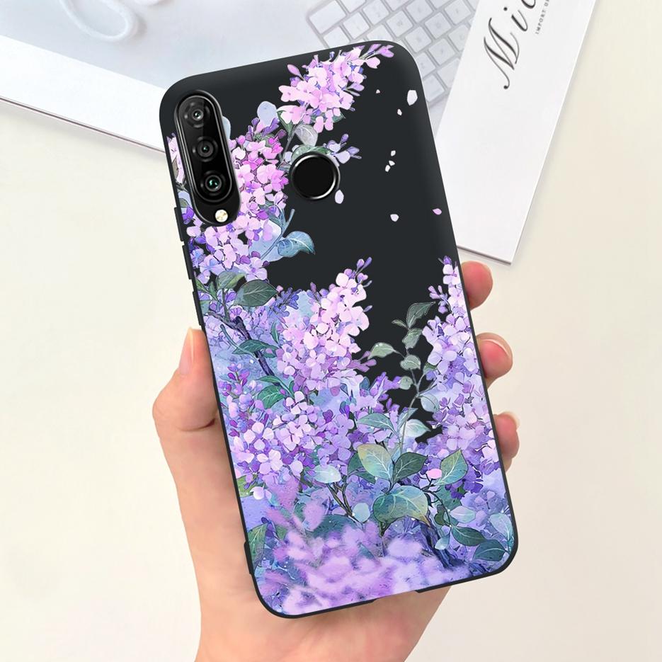 For Huawei P30 Lite Case Cute Fashion Carton Cover Soft Silicone Phone Case For Huawei P30 Pro P 30 Lite P30Lite Back Cover Bags