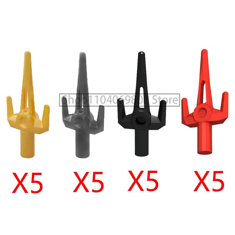 MOC Military Building Blocks Medieval Soldiers Knight Figures Weapons Accessories Witc Hat Helmet Shield Spear DIY Brick Toy T10