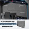 Car Interior Central Control Wireless Charging Pad For Zeekr 001 2024 2025 Anti-slip Silicone Cover Mat Sticker Auto Accessories