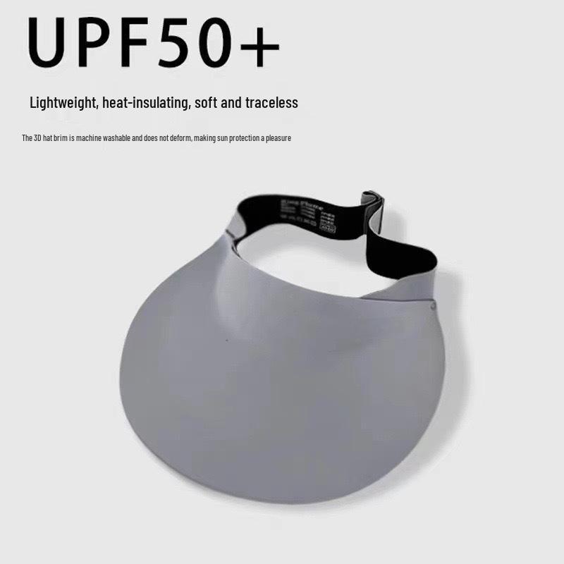 Women's Wide Brim Sun Protection Visor - Anti-UV, Versatile for Summer Sports and Cycling