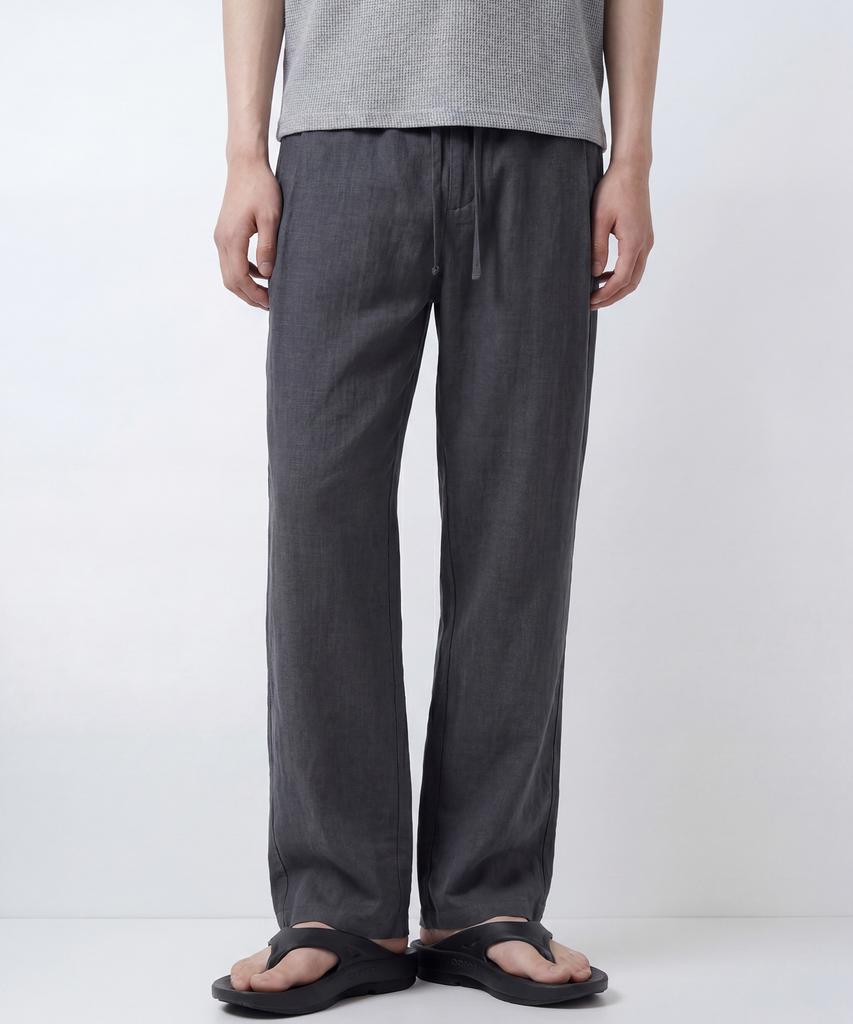 LXT Lyocell Cotton Linen Side Pintuck Pants