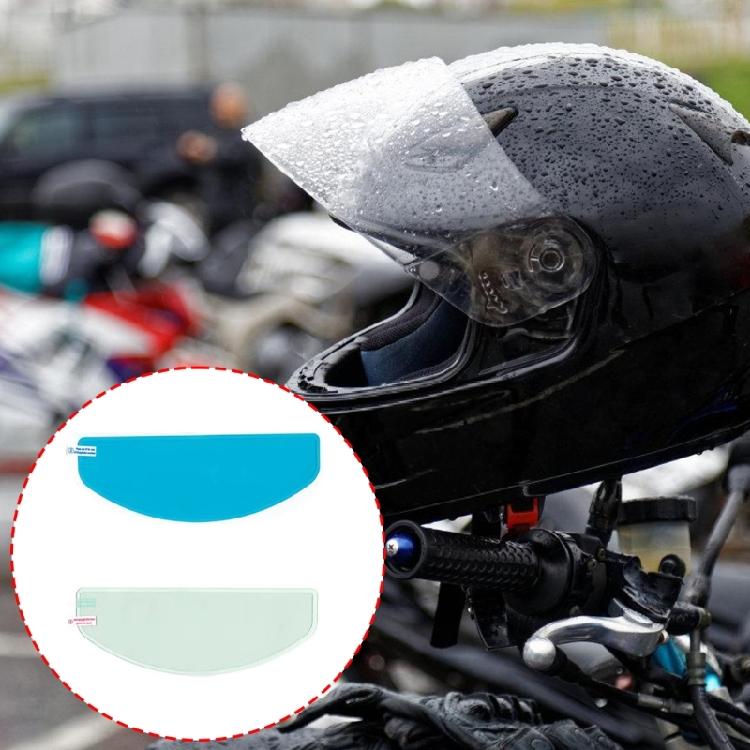 Motorcycle Helmets Protection Film Multifunction  Rain & Fog Resistant Helmets Film Weatherproof Helmets Accessory for Bikes