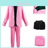 Król Elvis Presley Męski Cudownie Szczegółowy Kostium Płaszcz Zestaw Cosplay