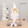 Charming Design Features Christmas Angel Doll Stretchable Doll Winged Decoration