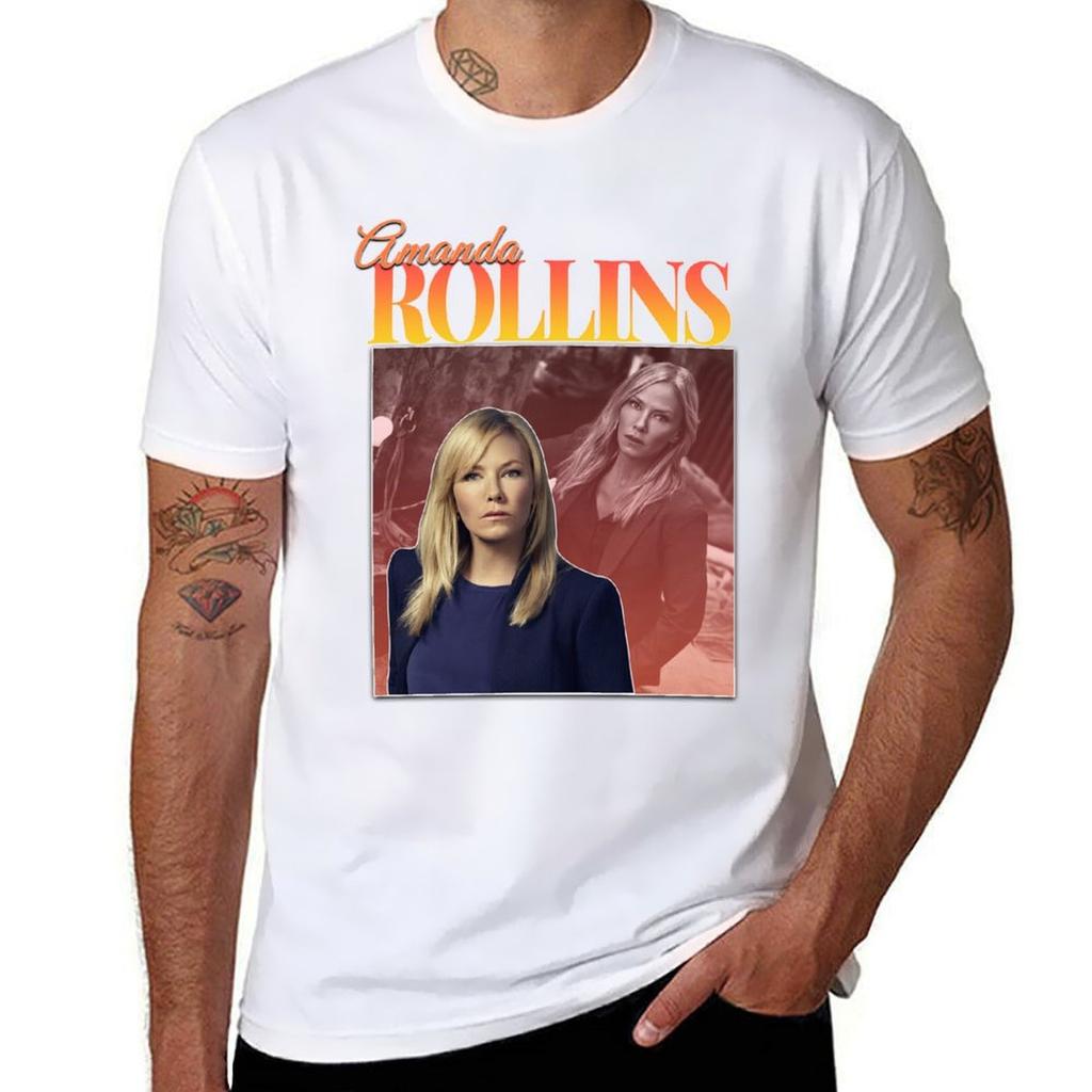 Amanda Rollins 90s Inspired Vintage Homage Tshirt Lightweight Casual Summer Tshirt