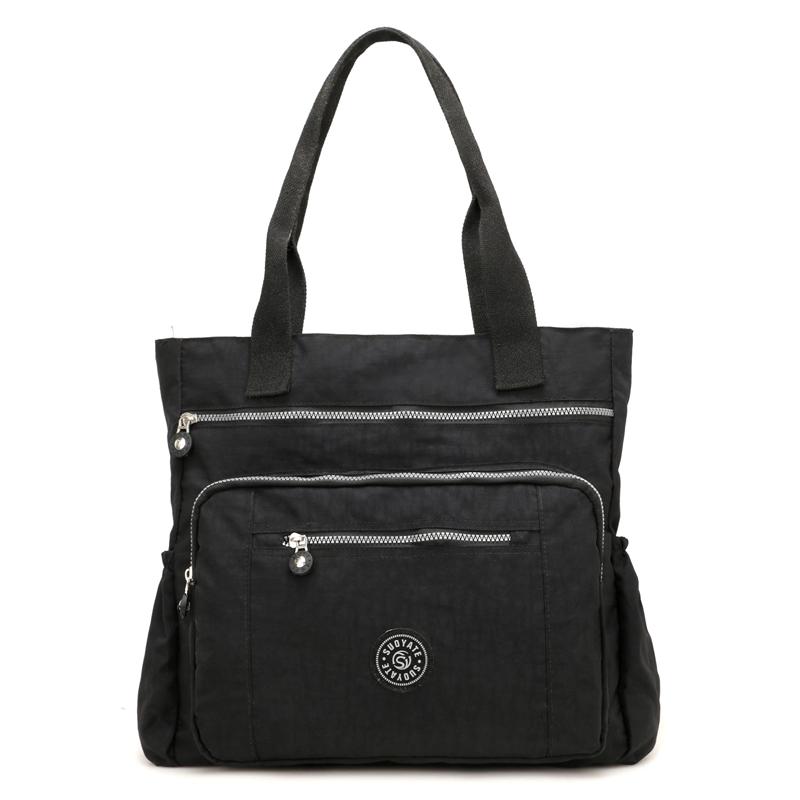 New Fashion Messenger Bag Women Shoulder Bag Nylon Handbag Large Capacity Women's Tote Shopping Bag Ladies Casual Bags beach bag