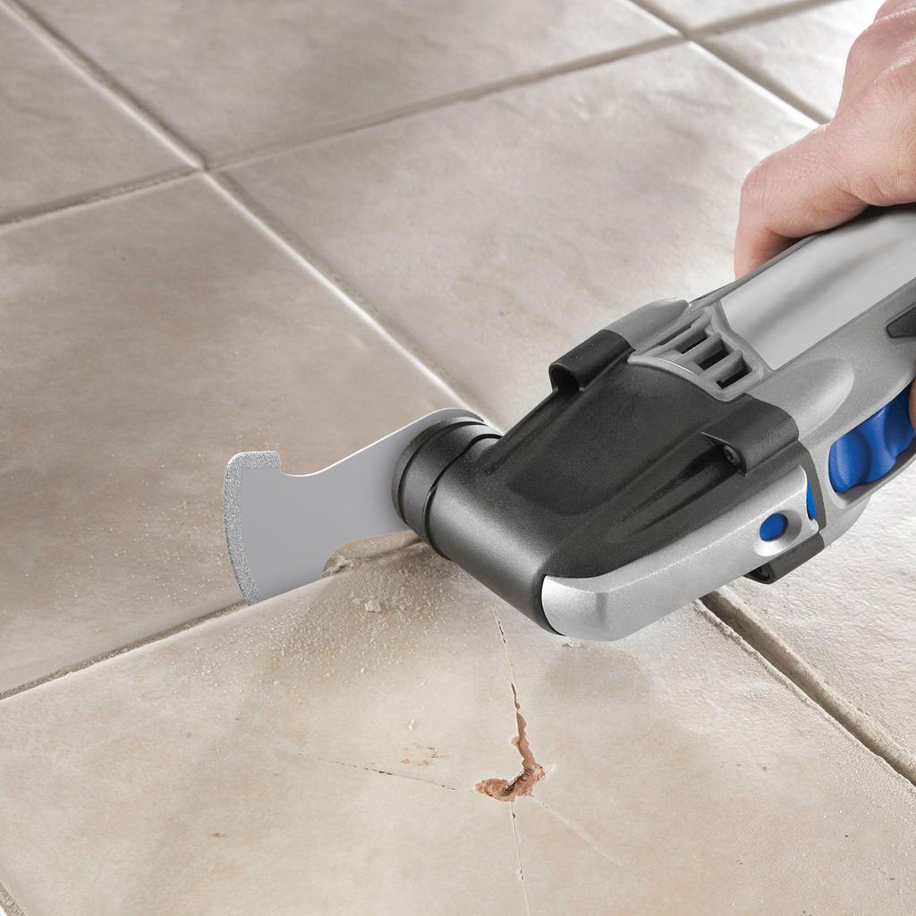 Diamond Oscillating Tool Blade Set Multi Tool Mortar Cutting Saw Blades Precise Multitool Blades for Grout Removal Soft Tile Cut