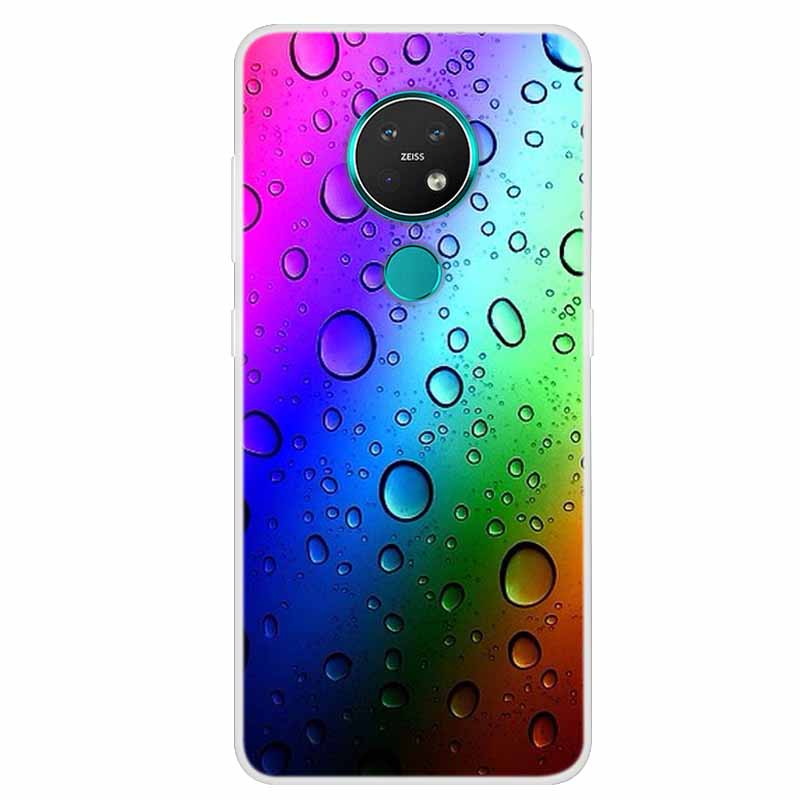 Per Custodia Nokia 7.2 Nokia 6.2 Lusso Silicone TPU Morbida Cover Posteriore Custodia Telefono Per Nokia 7.2 Funda TA-1193 TA-1178 Cartone Animato Coque
