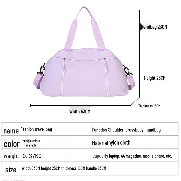 2025 Large Capacity Travel Duffle Bag for Yoga, Swimming, Dance & Outdoor Sports
