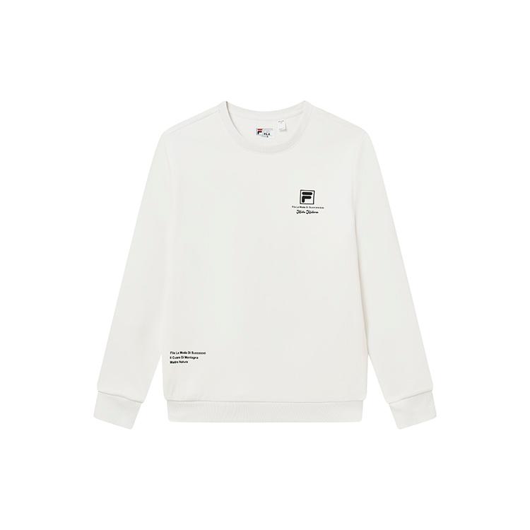 FILA Sweatshirt Men s Cloud White F11M248205F-WT XL