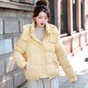 Removable hat cotton-padded clothes women's short winter new small cotton-padded clothes thickened warm fashion cotton-padded jackets