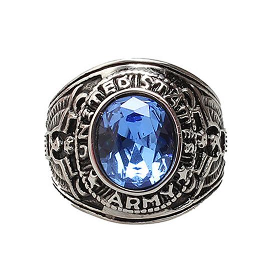 

Стильное обручальное кольцо блестящее износостойкое декоративное 11 синий