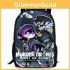 Drones Anime Murder Backpack Oxford Spacious School Bags For Gifts Children
