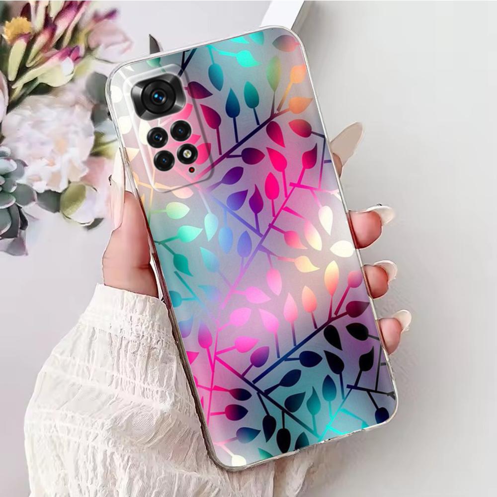 Soft TPU Case For Redmi Note 11 Pro Plus Case Butterfly Painted Phone Silicone Back Cover For Xiomi Redmi Note 11 Note11 Pro 11S