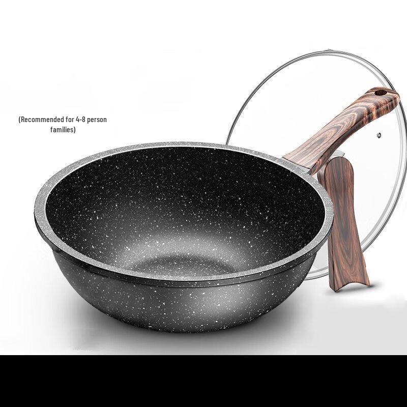 Wutuo 30cm Non-stick Stir-fry Pan with Lid
