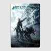 DORA Tin Sign Metal Gear Solid Red Alert Metal Plaque Poster Mural Painting Retro Pub Garage Tin Sign Posters