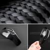 For Dodge Charger 2024-2027 LHD Real Hard Dry Carbon Fiber Gear Shift Knob Cover Trim Sticker Anti-Scratch Wear-Resistant Decor